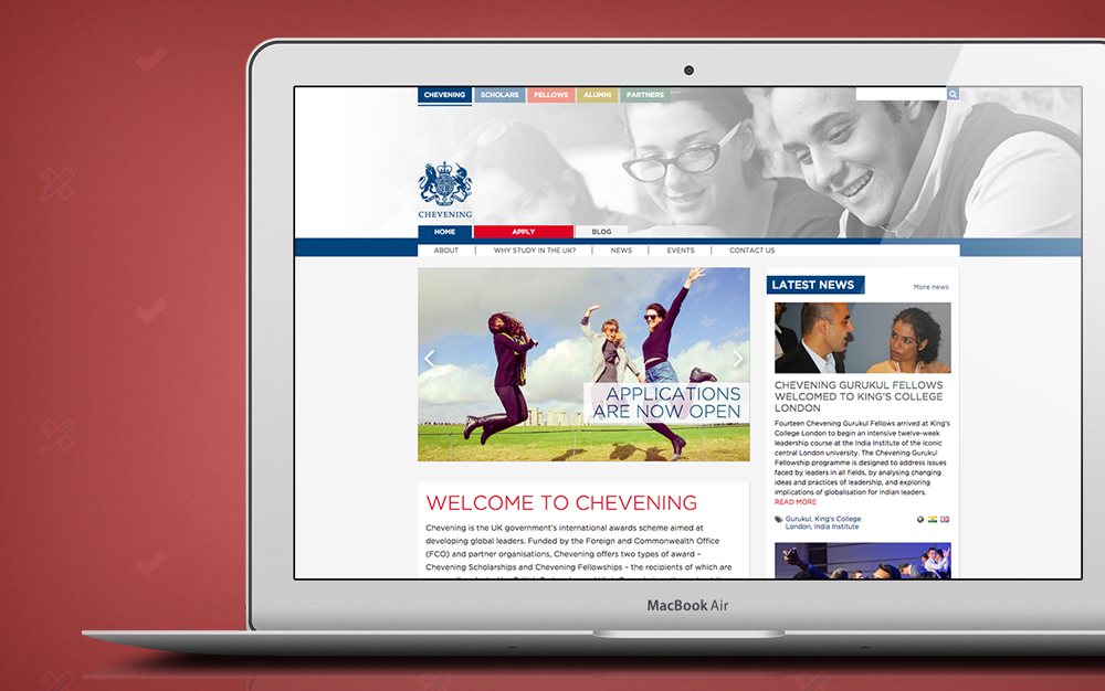 Chevening application season traffic