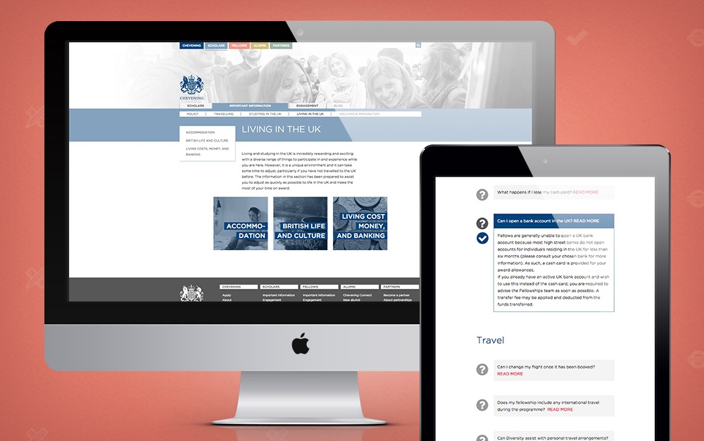 Chevening site performance results